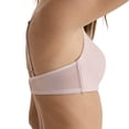 thumbnail image 6 of Jockey Women's Smooth & Sleek Lace Demi Coverage Wirefree T-Shirt Bra, 6 of 7