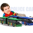 thumbnail image 5 of Jouets de Voiture Navette Autobus en Métal Moulé pour Enfants, Petits Jouets à Rétrofriction pour Bébé 18,5 cm, 5 of 5