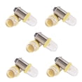thumbnail image 2 of 10 Pieces Car Dashboard Light 12V Instrument Panel Gauge Side Lamp Wedge Bulb Modification Upgrading Plate Trunk Lighting Yellow Light, 2 of 9