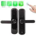 thumbnail image 4 of Smart Door Lock, Password Lock Anti-Theft Security Entry USB Port Emergency Key Hole  For Apartment For Home For Hotel, 4 of 8