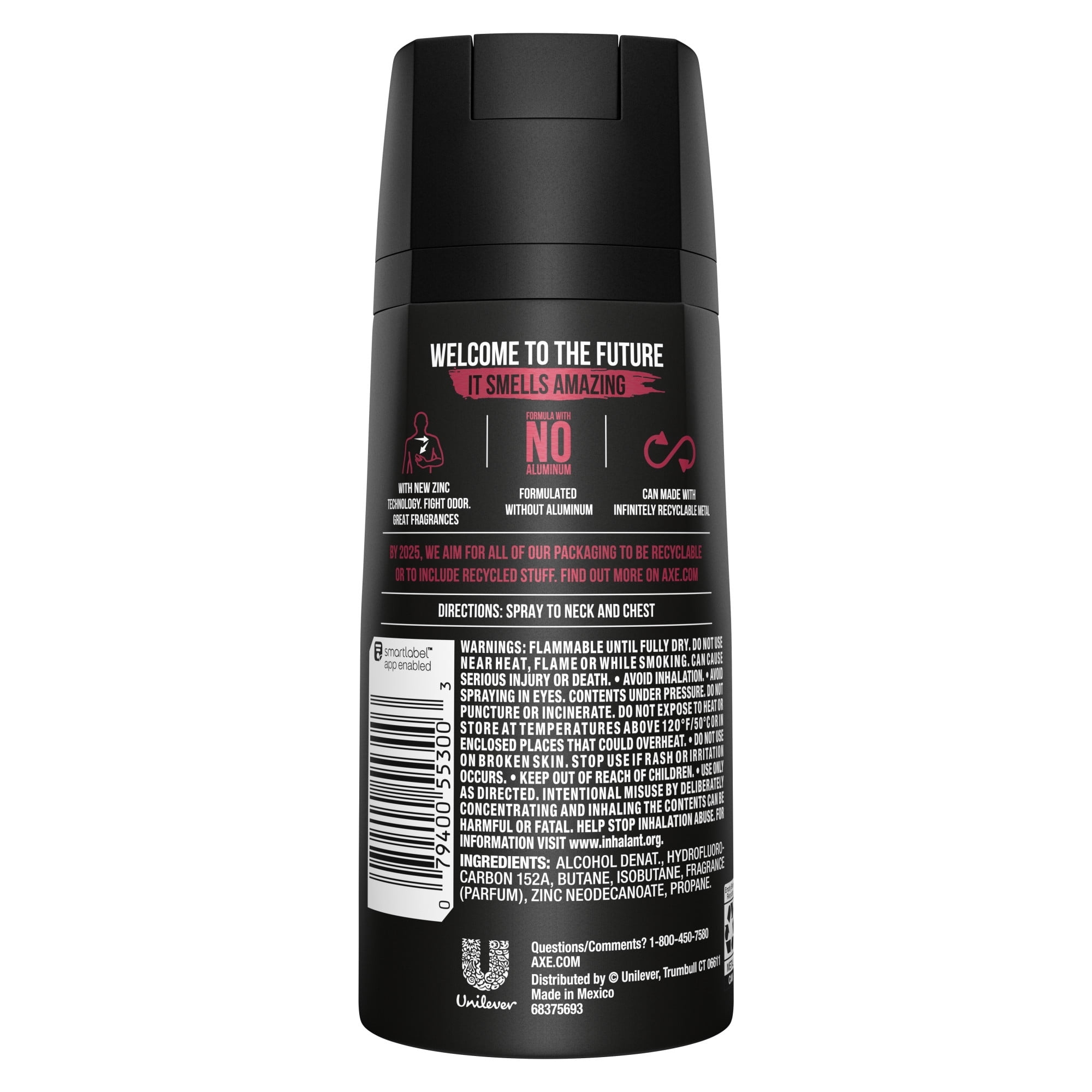 AXE Body Spray Deodorant for Men, Essence 4 oz