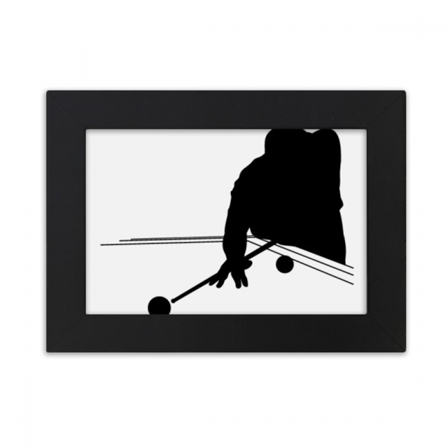 Sports Billiards Physical Education Desktop Photo Frame Ornaments Picture Art Painting
