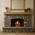 thumbnail image 5 of 48'' Fireplace Mantel Fir Wood Wall-Mounted & Floating Shelf for Home Decor with Flat Surface, 5 of 13