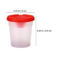 thumbnail image 2 of 4 piezas lavabo con pincel para pintar, 2 of 3
