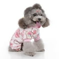 thumbnail image 5 of kladzum Warm Dog Winter Clothes, New Style Pet Printing Pattern Warm Fall Fall and Winter Clothes Four-Legged Sweater Dog Winter Coat, 5 of 9