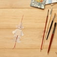 thumbnail image 5 of Wooden Marionette Puppet Clown Toy 6Pcs for Pretend Play and Parties, 5 of 5
