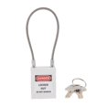 thumbnail image 1 of serony Stainless Steel Cable Safety Padlock Lockout Security Padlock Safety Padlock Lockout Isolation Lock Isolation Lock, 7 Color White, 1 of 9