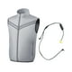 thumbnail image 2 of Chaleco de refrigeración con ventilador, chaqueta recargable de poliéster, chaleco con ventilador para correr y pescar. Gris 3XL, 2 of 9