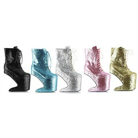 - BP579-CHABLIS 5.5'' Heel Platform Ankle Boot