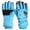 Blue, variant on NAISIBABY Boys Girls Winter Gloves, Keep Warm Waterproof Striped Kids Snow Outdoor Sports Gloves Black Free Size