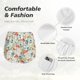 thumbnail image 4 of Balery Garden Of Little Bunnies Pantalones cortos deportivos para mujer con forro y dos bolsillos, elásticos, para entrenamiento, gimnasio, yoga-XX-Large, 4 of 7