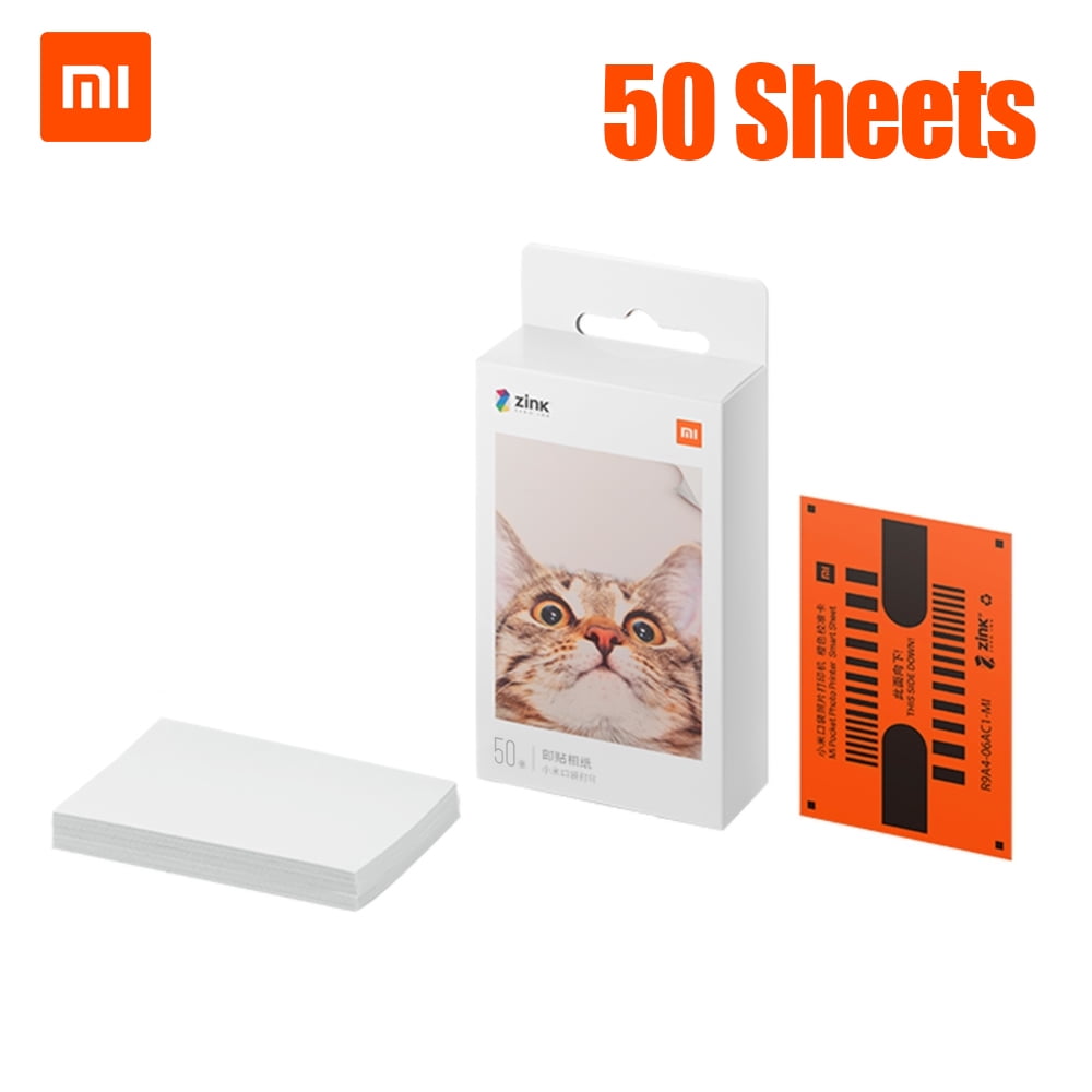 Xiaomi Pocket Print Photo Paper Printer SelfAdhesive Photo Paper 20/50