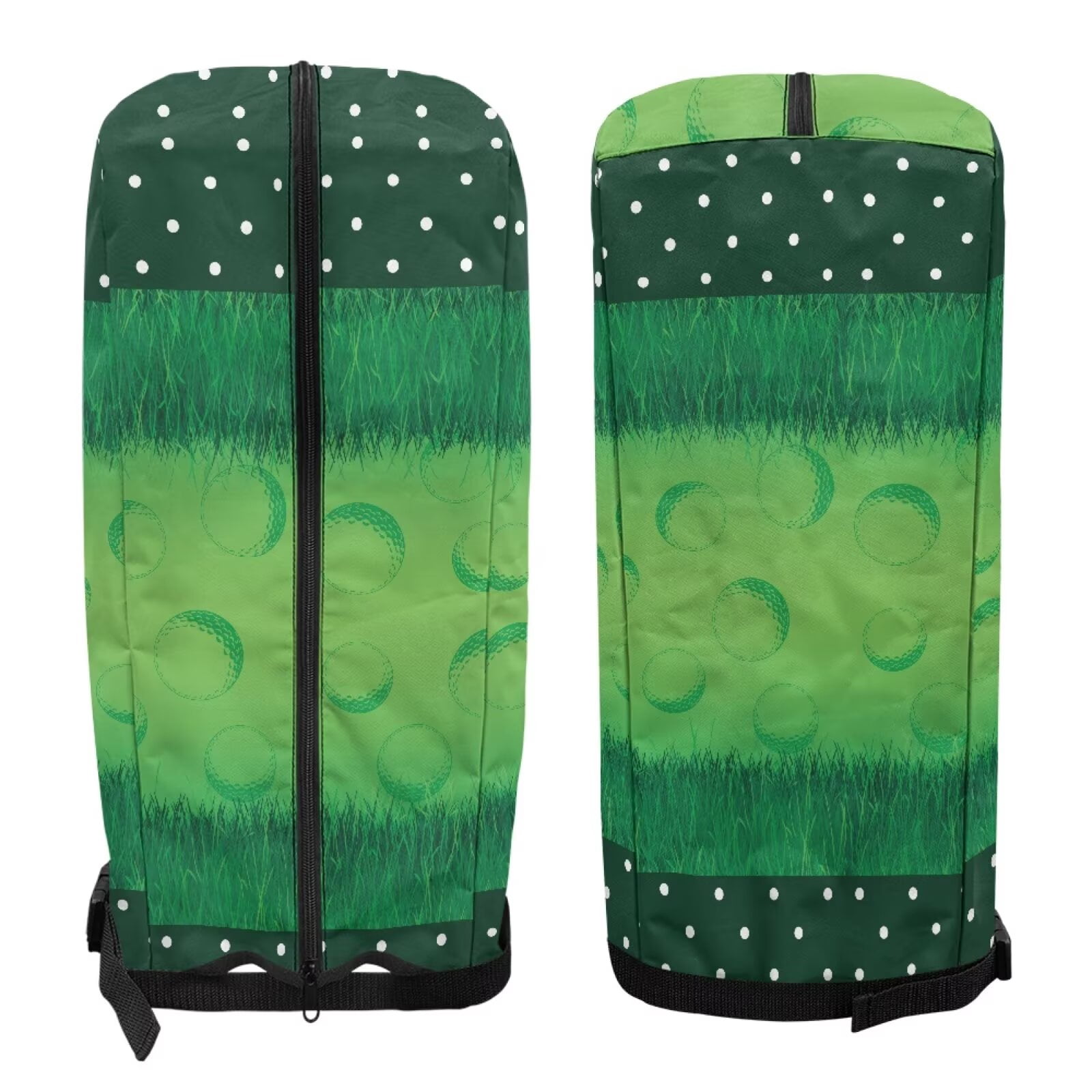 Chririnla Golf Time Golf Bag Travel Cover Lightweight Dust Hood with Zipper Universal Fit for Most Golf Bags Golf Club Accessories