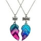 thumbnail image 4 of Conjunto de collar y pulsera con diseño de catenaria de mano para mejores amigas, 4 of 5