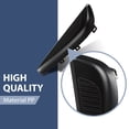 thumbnail image 4 of Black Left Driver Side Front Bumper Cover Molding Fit For Toyota Prius 2019-2021, 4 of 10