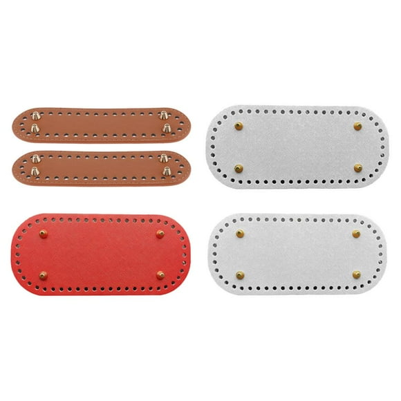 Bolsa de Ganchillo Sunnimix 5x almohadilla inferior Estera Tejiendo Insertar Cojín Rojo