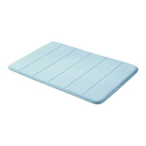 Qhnvtd Thickened Doormat, Memory Sponge Bathroom Floor Mat, Super Soft & Absorbent with Non-Slip PVC Bottom, Ideal for Bathroom, Bedroom, Living Room & Dressing Room, Reduces Foot Pressure
