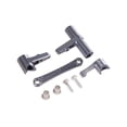thumbnail image 4 of guohui RC Car Steering Assembly Metal Upgrade Kit for Wltoys 1/10 104009 1/12 12401 Silvery, 4 of 9