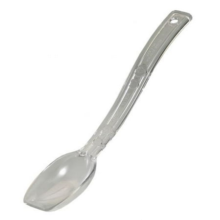 

12 Pcs Cambro SPO8CW135 Clear Camwear Polycarbonate 13 Solid Salad Bar / Buffet Spoon Each
