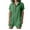 Army Green, variant on Womens Button Down Jumpsuit Summer Cotton Linen V-Neck Shorts Overalls Casual Short Sleeve Loose One Piece Romper