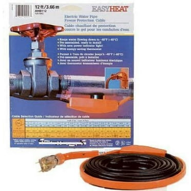 Easy Heat AHB112A 12 ft. Automatic Pipe Heating Cable
