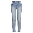 thumbnail image 4 of Time and Tru Women's High Rise Skinny Jeans, 4 of 6