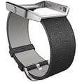thumbnail image 1 of Correa accesoria de piel negra para Fitbit Blaze, talla S, 1 of 7
