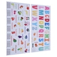 thumbnail image 3 of Wall Paper Decor, PVC Material English Alphabet Wall Stickers Self Adhesive Simple Operation Durable Safe  For Balcony For Bedroom, 3 of 8