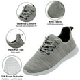thumbnail image 3 of Alpine Swiss Mens Knit Fashion Sneakers Lightweight Athletic Walking Tennis Shoes, 3 of 7