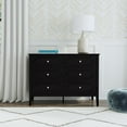 thumbnail image 2 of DaVinci Chloe Regency 6-Drawer Dresser, Ebony, 2 of 6