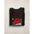 thumbnail image 3 of Mommy's Midnight Kiss Sweatshirt Women -Smartprints Designs, Female Medium, 3 of 4