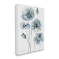 thumbnail image 3 of Stupell Modern Blue Layered Flower Buds Botanical & Floral Painting Gallery Wrapped Canvas Print Wall Art, 3 of 5