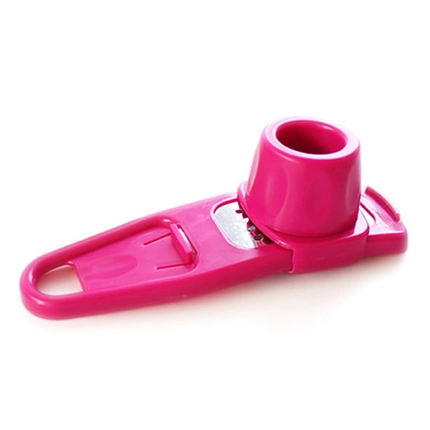 Cateissary Trituradora de ajo Rallador Mano Molienda Verde Rojo Jengibre Chopper Utensilios de cocina Cocina y Comedor Rojo Cateissary JJ2468-02