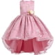 thumbnail image 2 of Vestido de princesa para niña, para boda, fiesta de cumpleaños, con cola, talla 3-14 años, 2 of 5