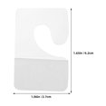 thumbnail image 2 of EXHUMKY 360Ud Etiquetas Adhesivas Transparentes Para Colgar Y Optimizar Espacios En Hogar Y, 2 of 8