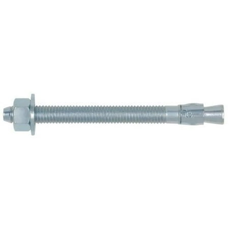 

0.5 x 2.75 in. Power Stud Wedge Anchor Zinc - 25 Count