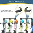 thumbnail image 4 of Koova Wall Mount Bike Rack | Steel Bike Mount Wall | Adjustable Bike Hangers for Garage | Easy Mount Bike Rack Garage | Garage Bike Rack Wall Mount | Wall Bike Rack for Garage | Bike Holder | USA Made, 4 of 6