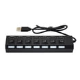 thumbnail image 2 of Adaptador USB de shamjiam  Hub usb de 7 puertos, 2 of 9