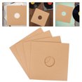 thumbnail image 1 of HINTRMENT 4 Pcs Pochettes pour Disques Vinyles Couverture en Papier Robuste avec Design à Angle Droit pour Rangement, 1 of 6