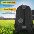 thumbnail image 3 of Vizari 'Avila' Soccer Backpack | Versatile Multiple Sports Bag for Ultimate Convenience | For Kids and Adults - BLACK/WHITE, 3 of 6