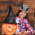 thumbnail image 6 of Halloween Devil Horn Hats Slouch Knit Crochet Beanie Winter Fall Warm Hip Hop Soft Caps for Indoor Outdoor, 6 of 7