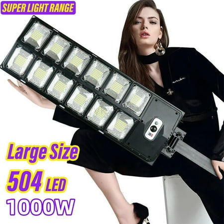 

Commercial Solar Street Light Flood Lamp LED Outdoor Area Dusk To Dawn Wall Lamp