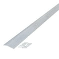 thumbnail image 5 of M-D Building Products 78154 1-3/8 In. X 72 In. Silver Aluminum Carpet Trim w/ Screw Nails, 5 of 7