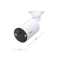 thumbnail image 3 of TP-Link Tapo Wireless Indoor/Outdoor 2K Security Camera, Waterproof, Rechargeable, Battery-Powered, Install Anywhere, Local or Cloud Storage - Subscription not Required, Two-Way Audio - TC82(2-pack), 3 of 16
