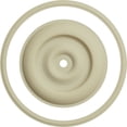 thumbnail image 4 of Ekena Millwork 64 1/2"OD x 58"ID Ceiling Ring with 44 1/2"OD Ceiling Medallion Classic Light Accent Kit, 4 of 9