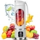 thumbnail image 1 of Batidora Portátil sin Cable,Mini Licuadora, Licuadora de Batidos con 12 Cuchillas, para Batidos y Smoothies,Zumos, Recargable, 450ml Diseño de doble cubierta con asa, 1 of 5