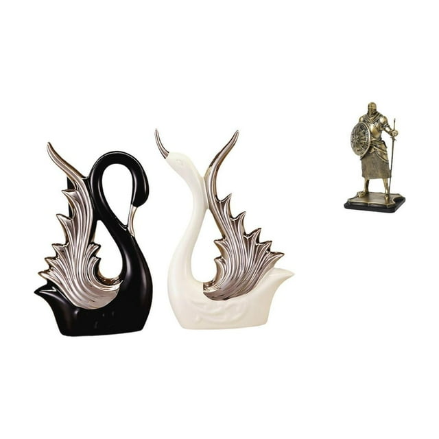 estatua de cisne,Figuras de cisne,estatuas,decoración del hogar,fiesta de bodas,Figura de escritorio,Estatua de caballero,arte,artesanía,coleccionable,escritorio,oficina,Figura