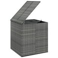 thumbnail image 3 of vidaXL Outdoor Storage Garden Patio Cushion Deck Box Chest Cabinet PE Rattan, 3 of 74