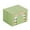 🔥 light green_New#2980, variant on Foldable Cotton Linen Storage Boxes with Handles - Minimalist Home Organizers for Clothes, Toys, Bedding - Multiple Sizes - Easy Clean Bedroom Cabinet Containers