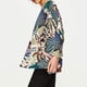 thumbnail image 4 of Mujeres Chifón Playa Kimono Mariposa Aves Hojas Impresión Frente Abierto Loose Thin Bikini Cove Abanopi Kimono de mujer, 4 of 7